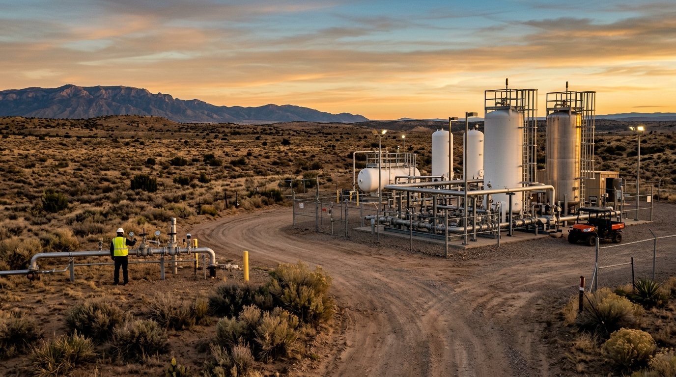 New Mexico Gas Company pipeline infrastructure under Bernhard Capital ownership