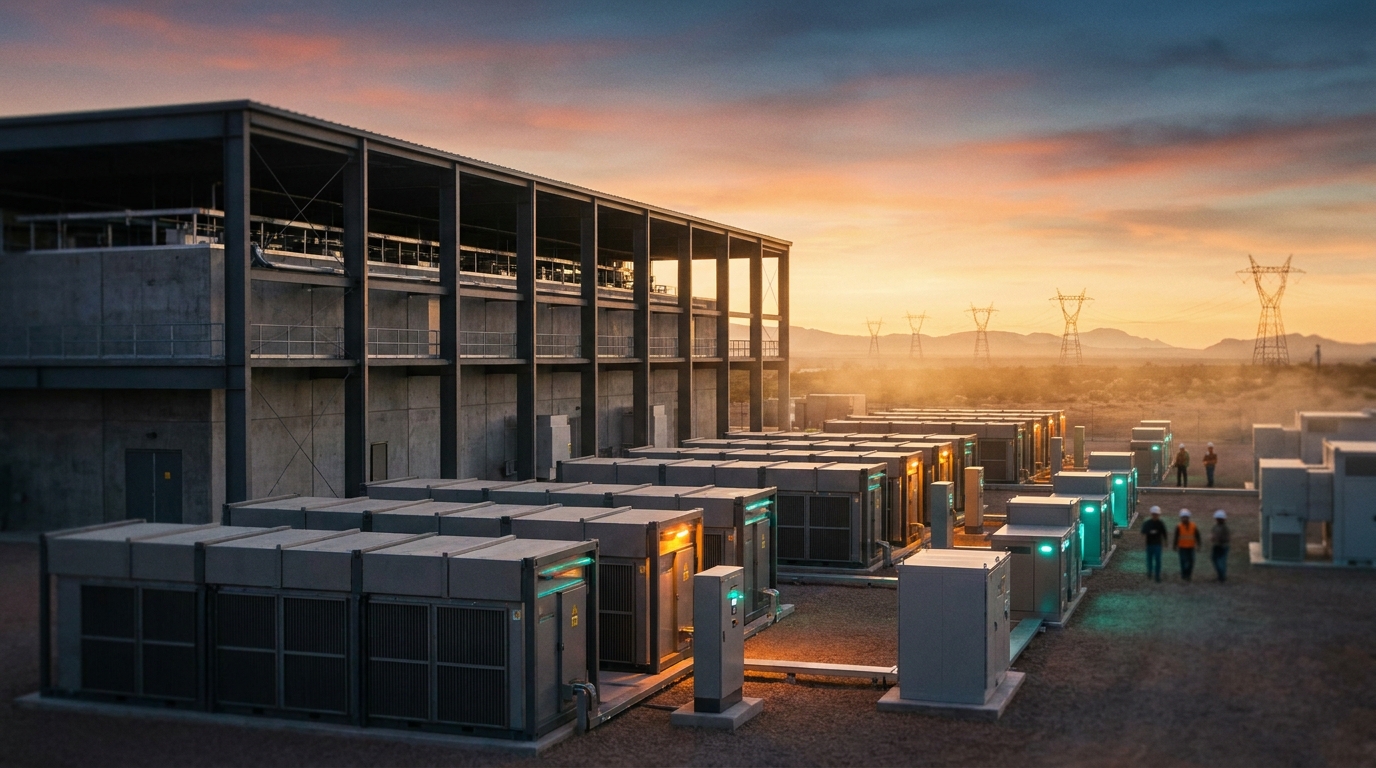 Data center facility with on-site power generation infrastructure and fuel cells
