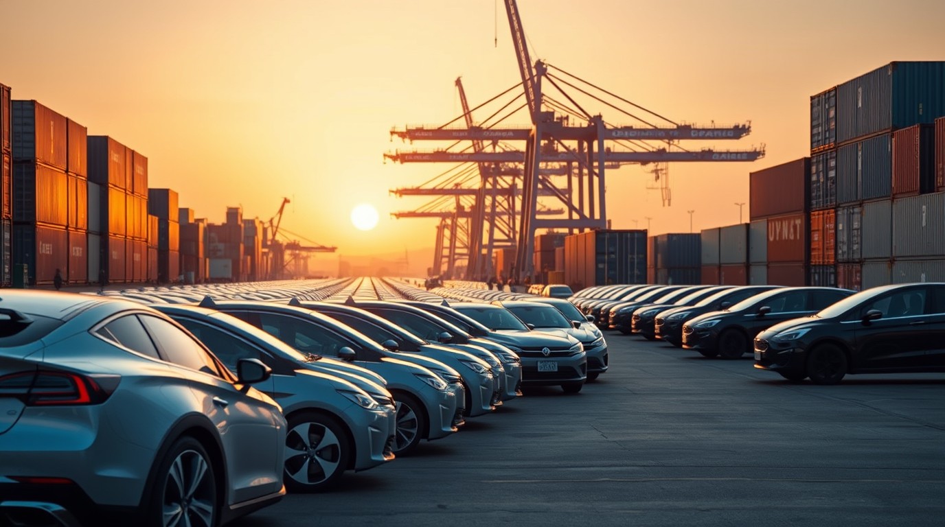 Vehículos eléctricos ventas China en línea de ensamblaje de autos en fábrica moderna