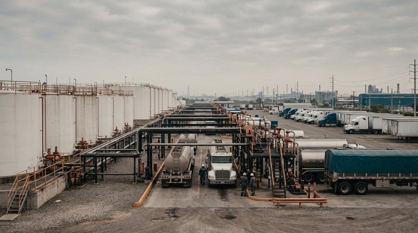 Industrial fuel self-consumption tanks ahead of the CNE registration program