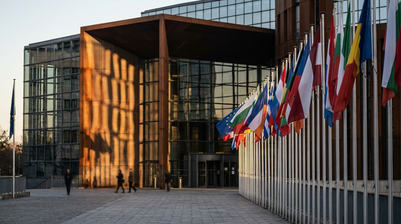 European Parliament building in Strasbourg as the EU-Mexico agreement advances through committees