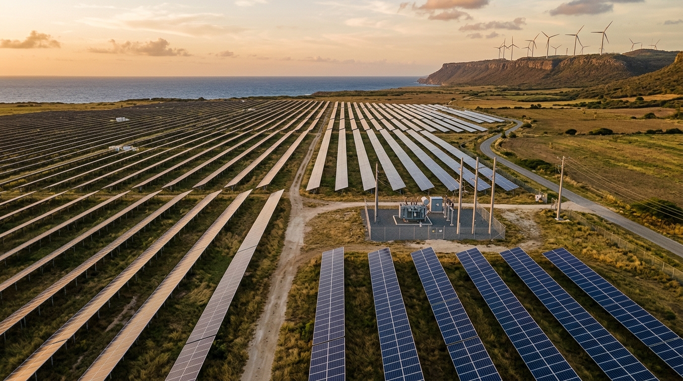 Paneles solares y turbinas eólicas en Centroamérica con financiamiento renovable de IRENA