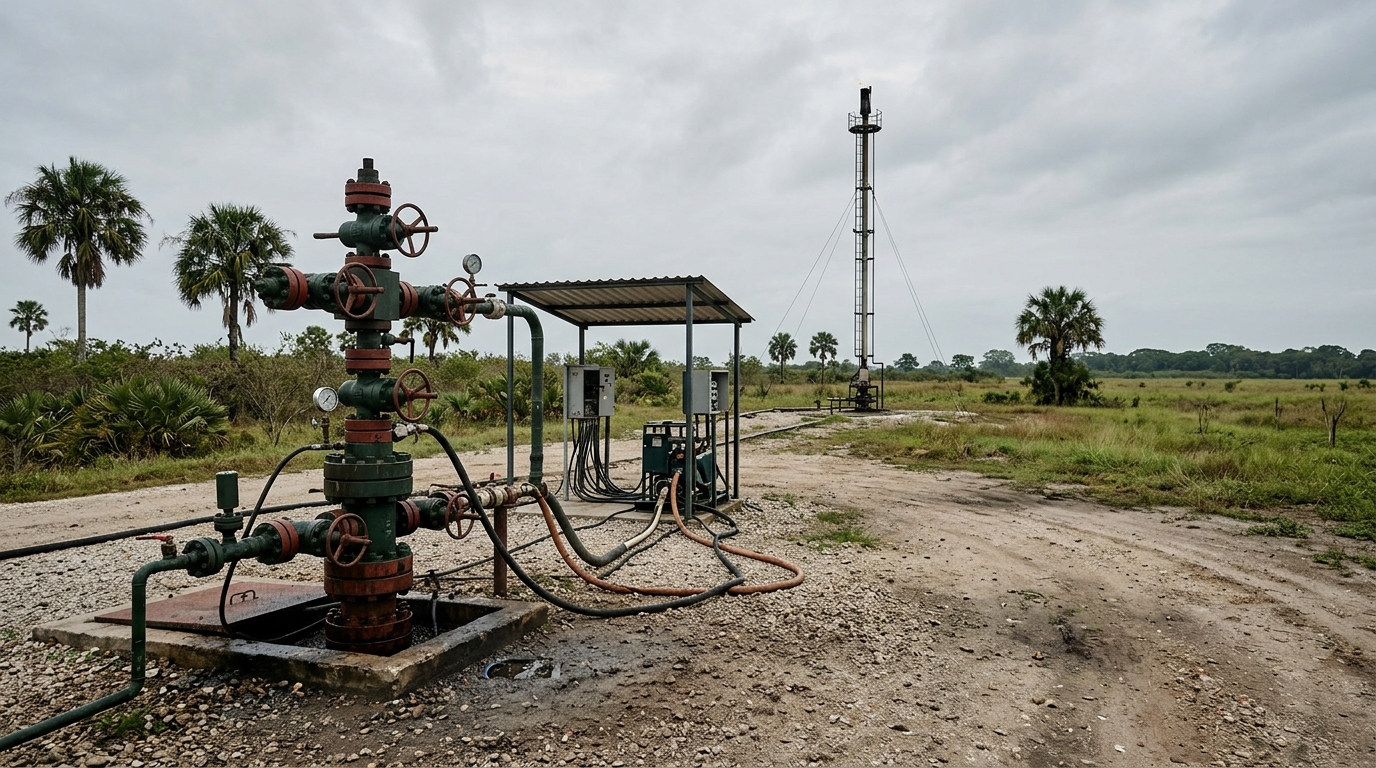 Control teams at the Krem-1 well in Las Choapas following the closure