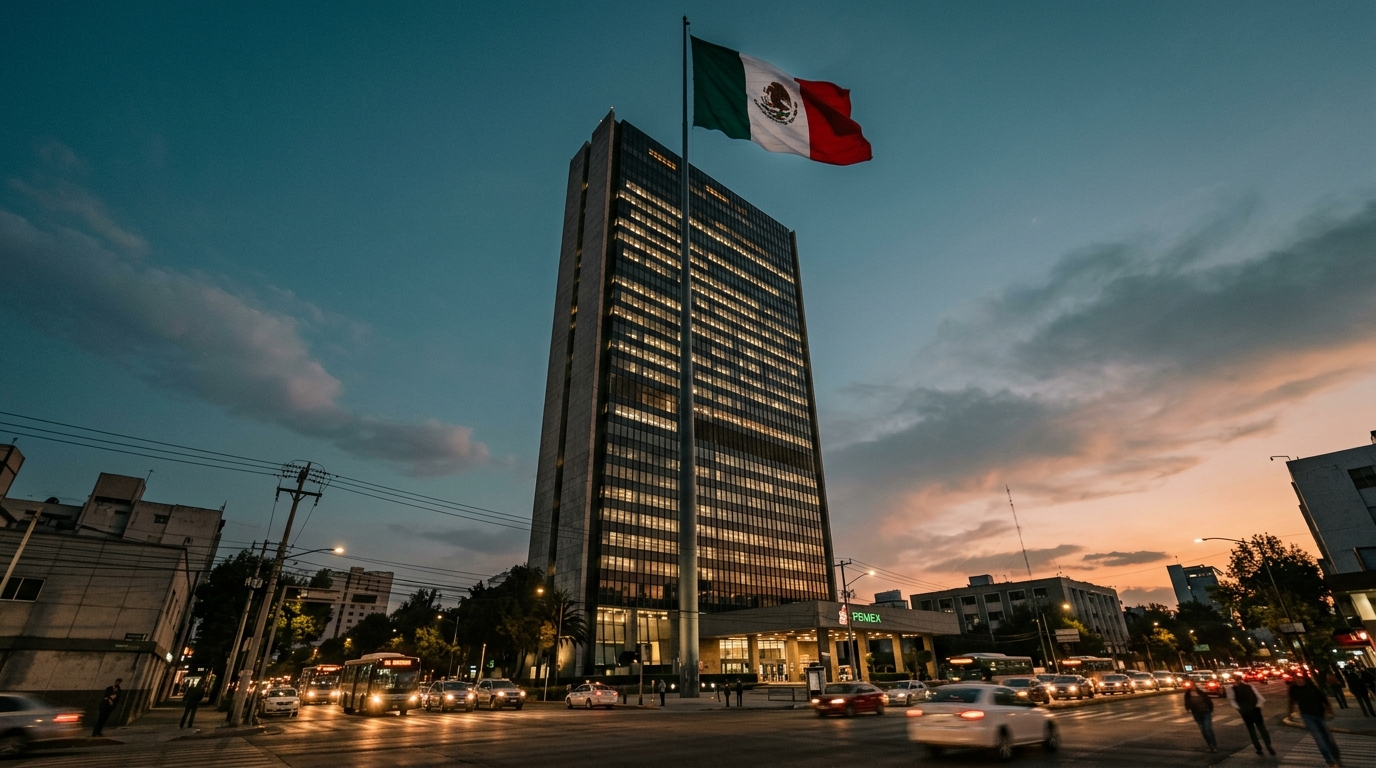 Sede corporativa de Pemex en Ciudad de México, contexto del aumento salarial 2026-2027